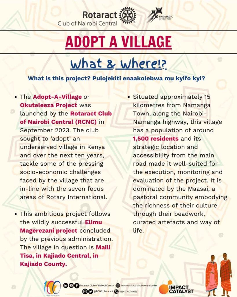 what is adopt a village