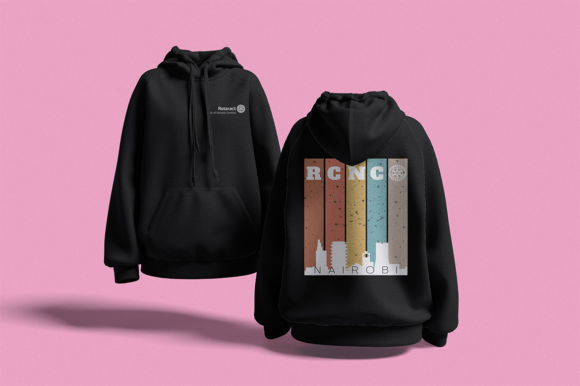 Jerusalema RCNC black hoodie