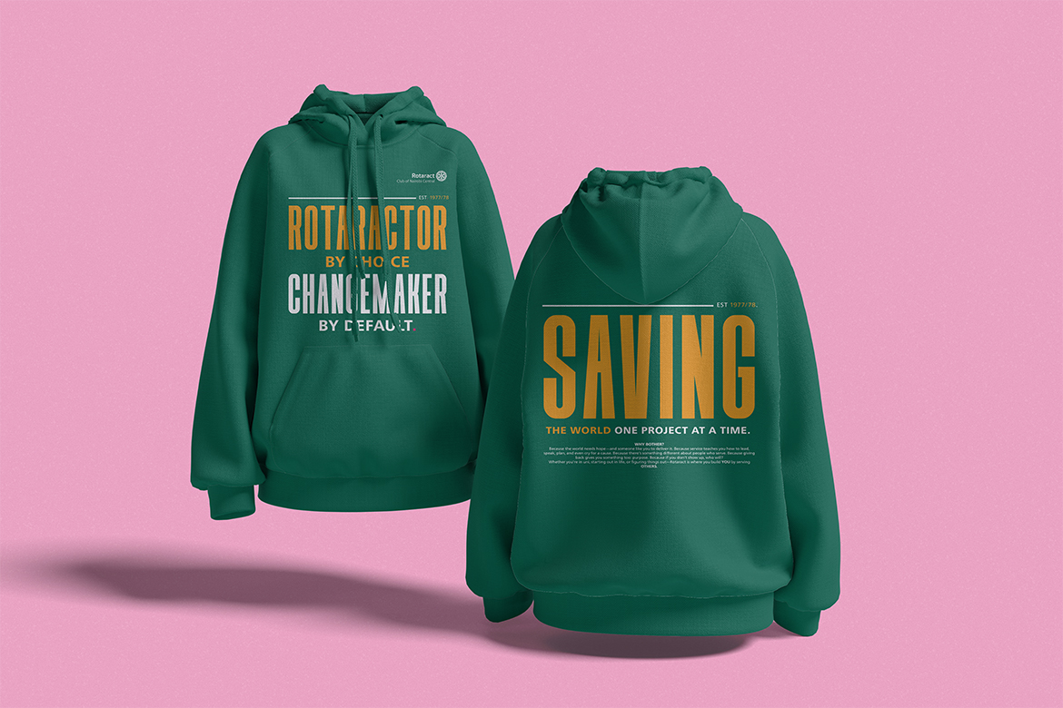 Wahala RCNC bottle green hoodie