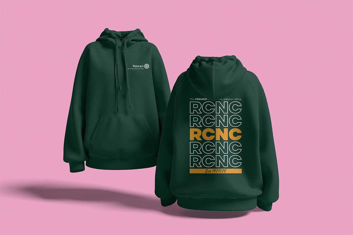 azonto rcnc Dark Green hoodie