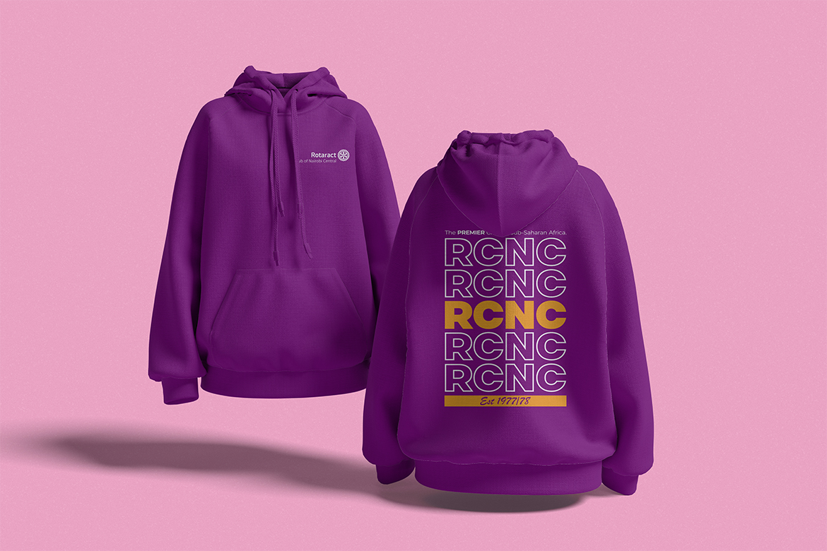 azonto rcnc Purple hoodie